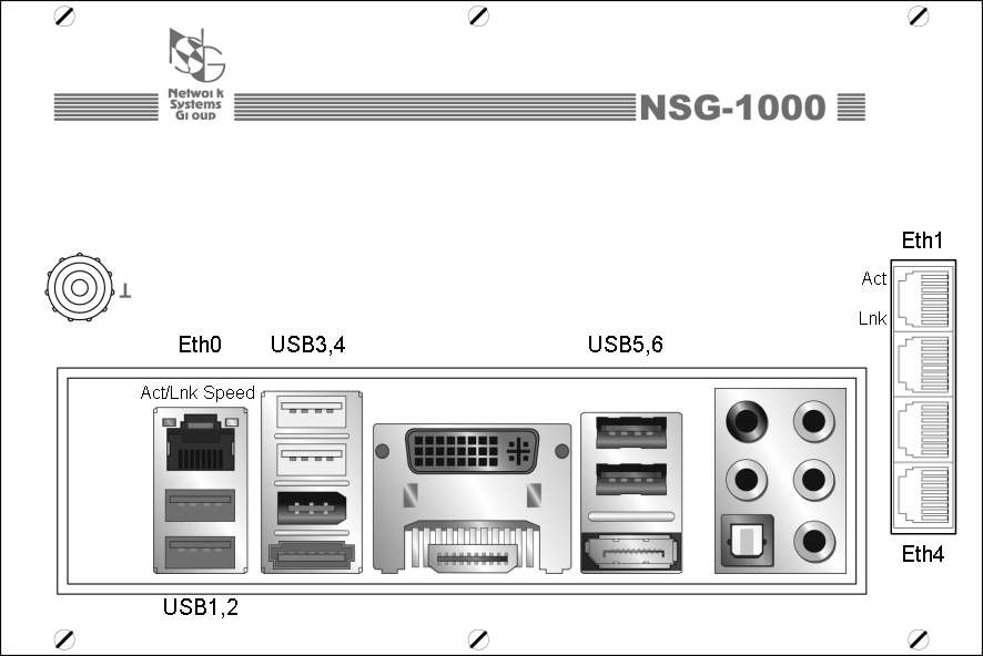Устройство NSG-1000e. Модификация hardware version DH77DF.